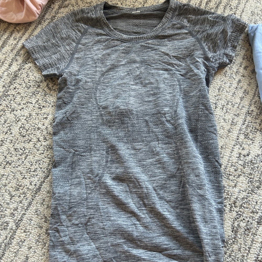 Grey Lululemon top - size S